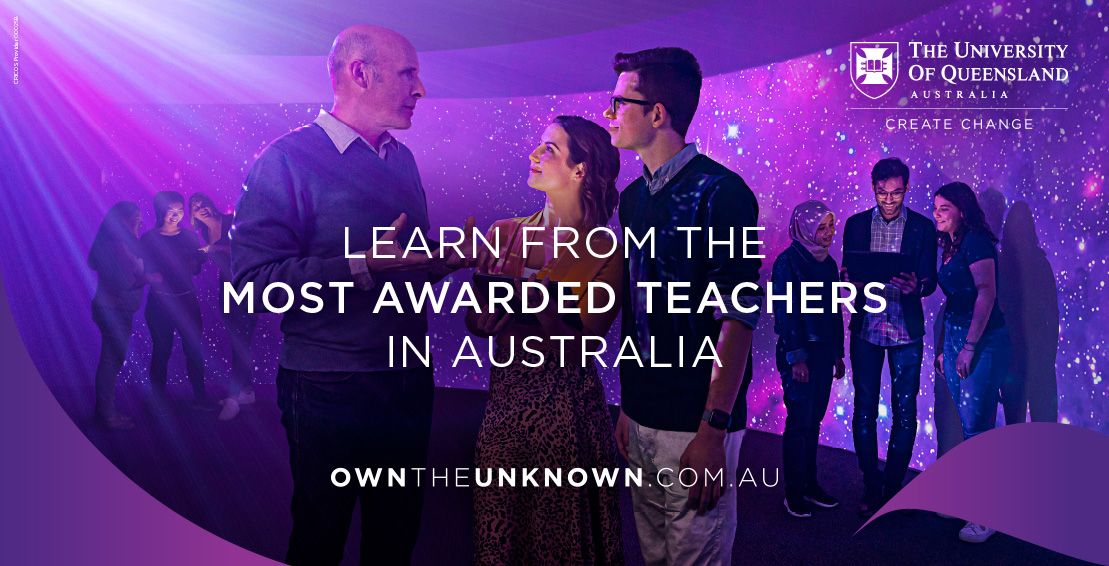 Campaign image - Learn from the most awarded teachers in Australia